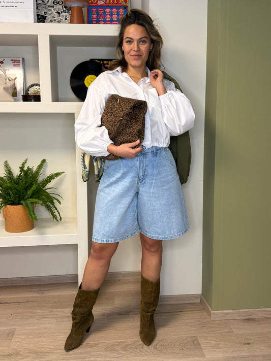 Ambika Blouse Basic Wit - Peet kleding