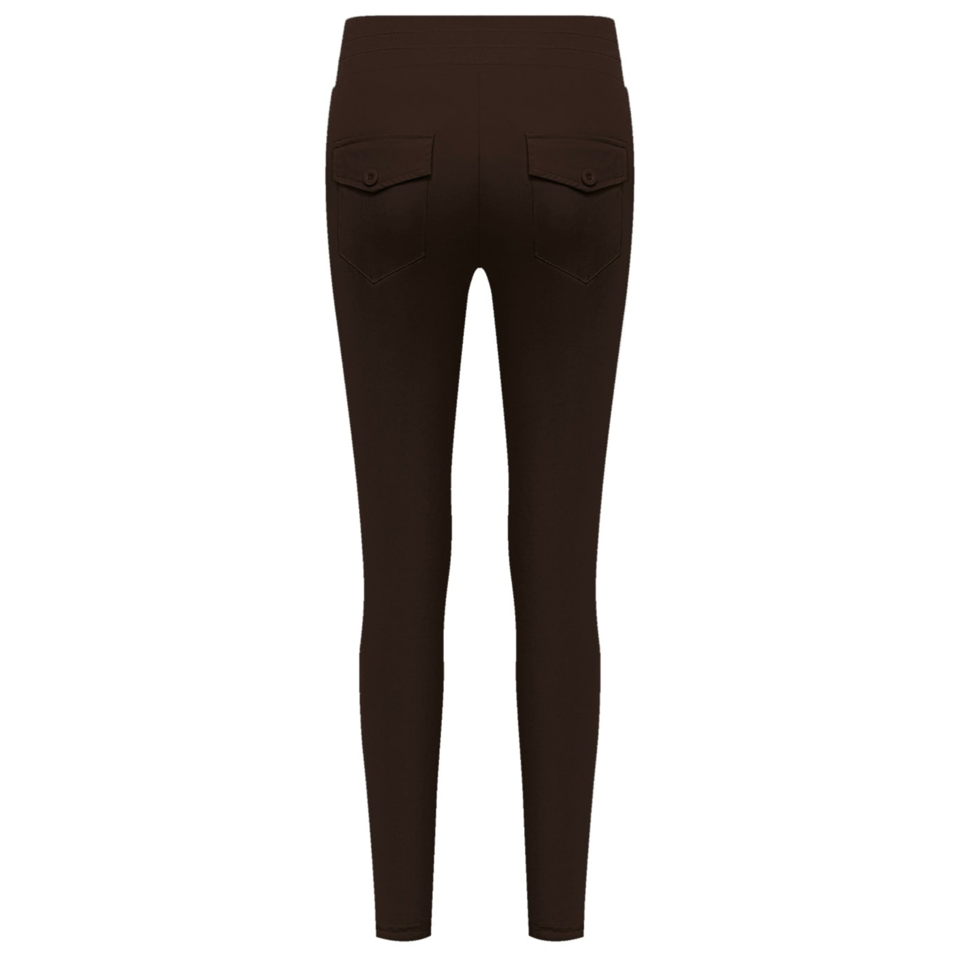 Triple Nine - Travel Broek Fenna Donkerbruin 2101 - Peet kleding