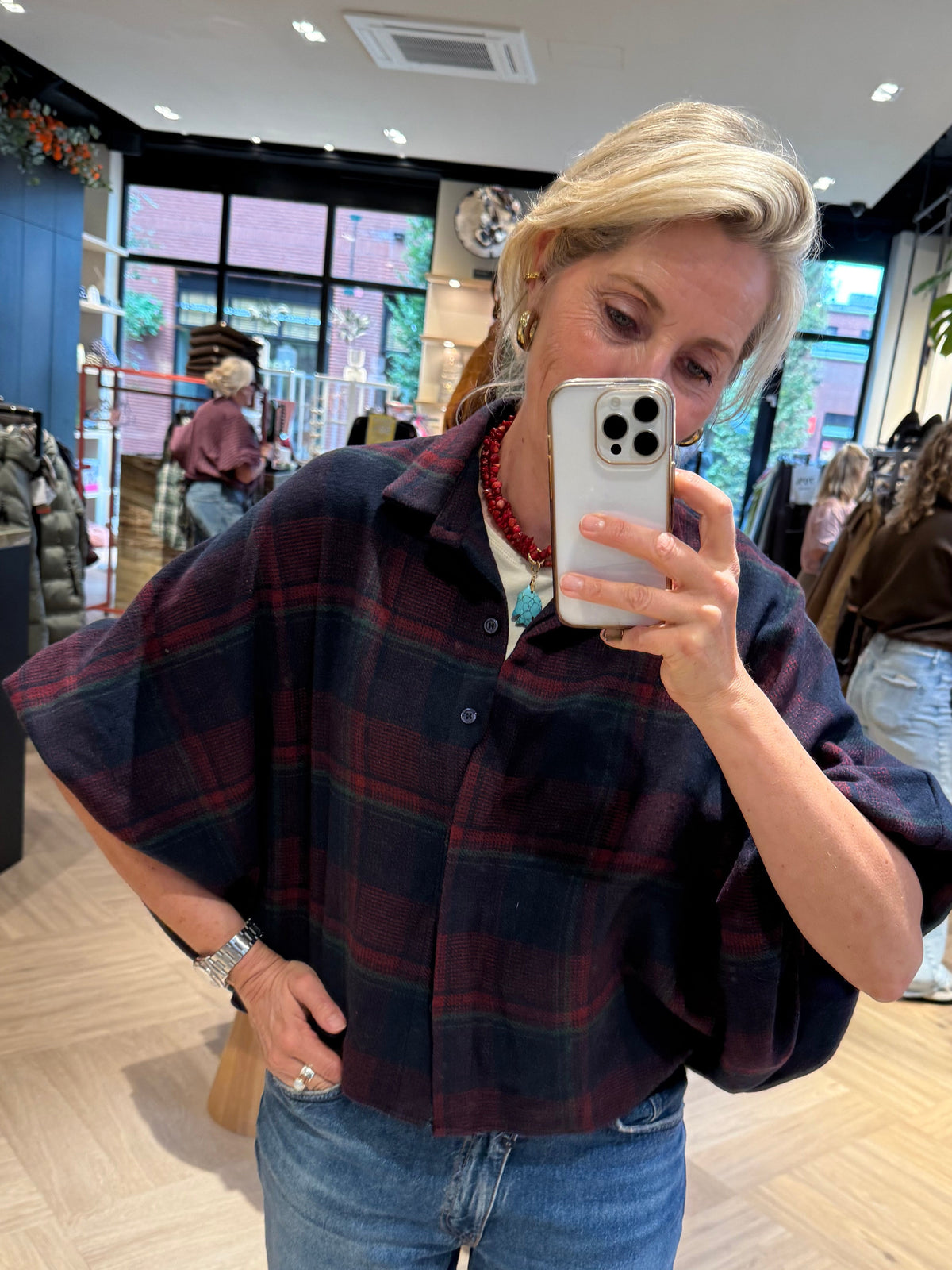 Blouse Roos Ruiten Navy
