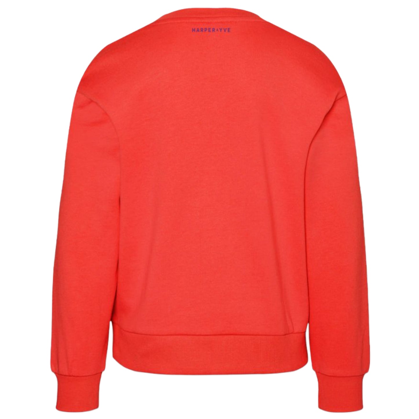 Harper & Yve Sweater Varsity Dark Orange - Peet kleding