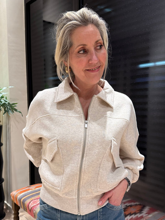 Yaya Vest Grey Melange - Peet kleding