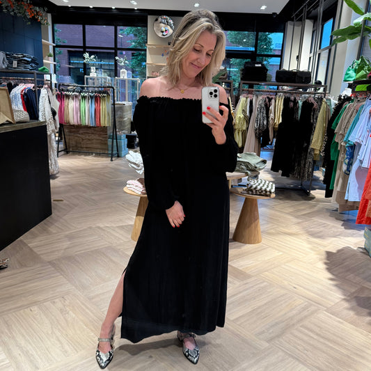 Jurk Moraira Zwart - Peet kleding
