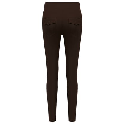 Triple Nine - Travel Broek Fenna Donkerbruin 2101 - Peet kleding
