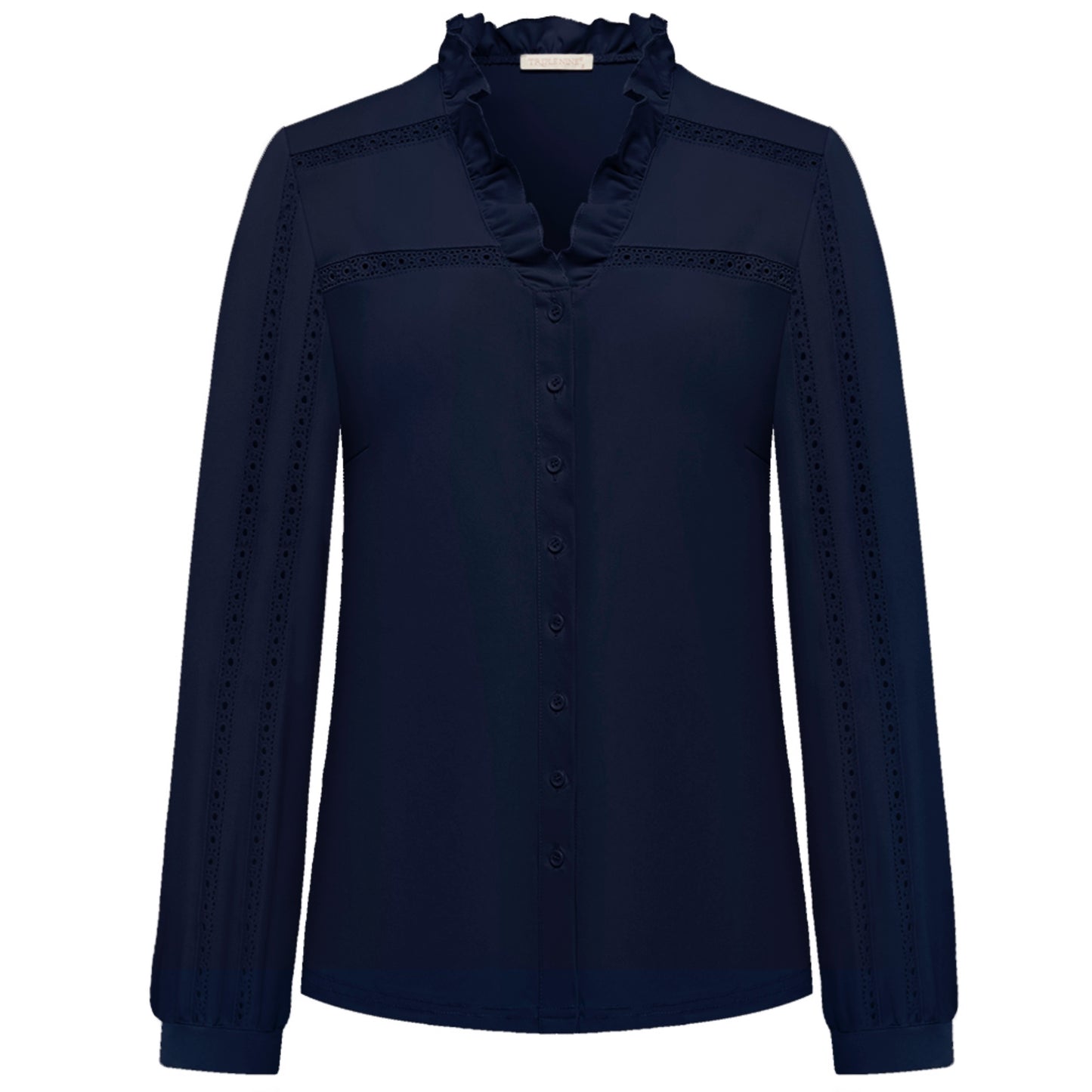 Triple Nine - Travel Blouse Davina Navy - 1104 - Peet kleding