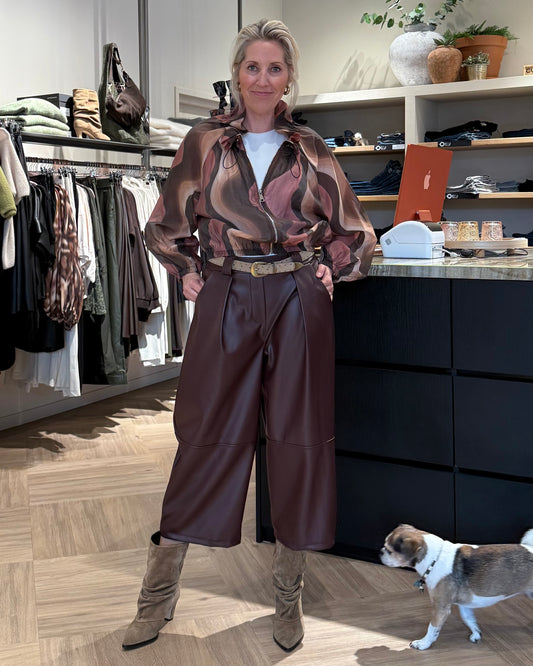 Blouson Wave Koper - Peet kleding