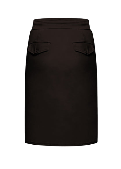 Triple Nine Travel Rok Lara Donkerbruin - 7201 - Peet kleding