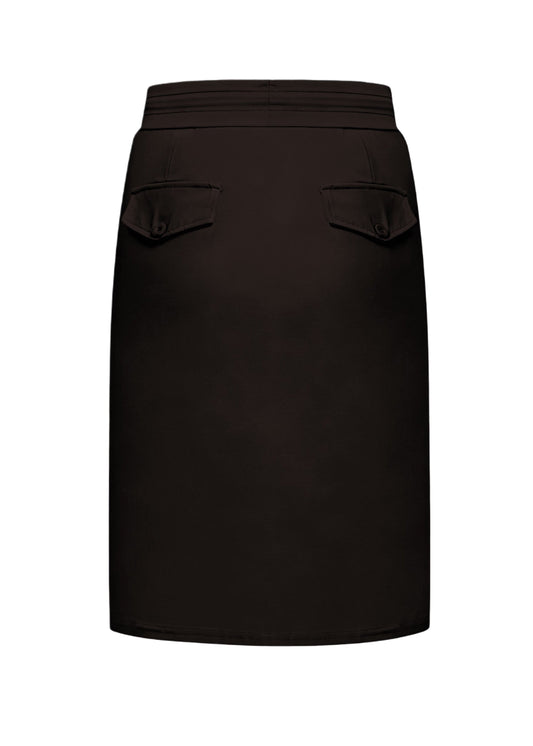 Triple Nine Travel Rok Lara Donkerbruin - 7201 - Peet kleding