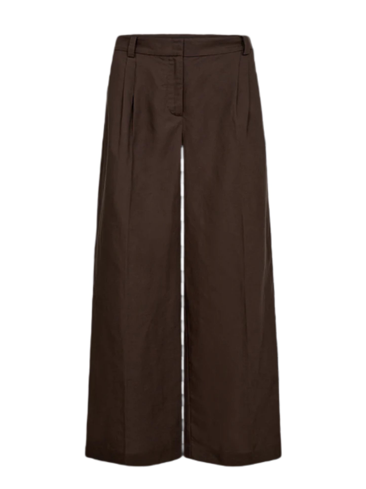 Copenhage Muse Natu Pants Donkerbruin - Peet kleding