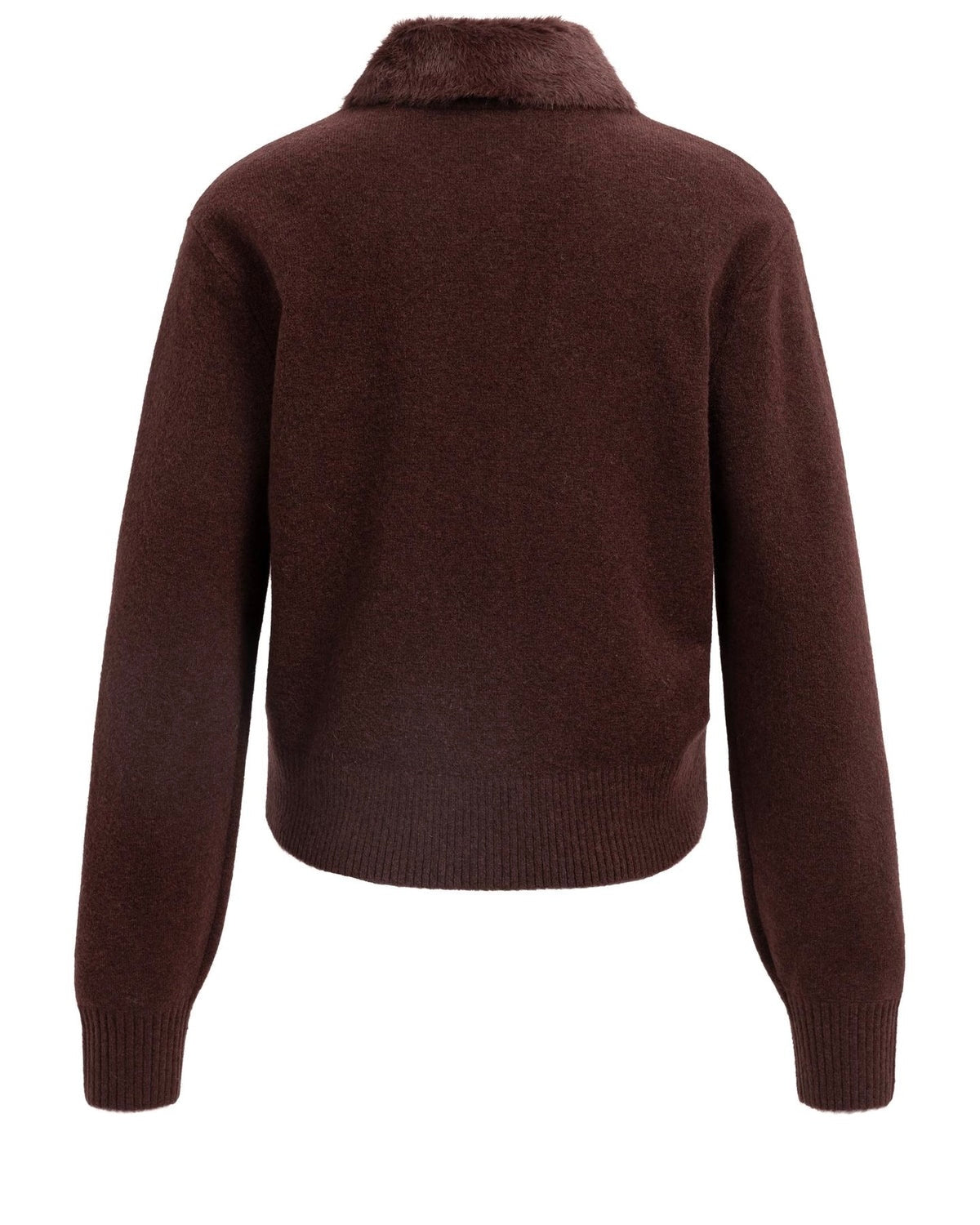Yaya Vest Chocolate Red Melange - Peet kleding