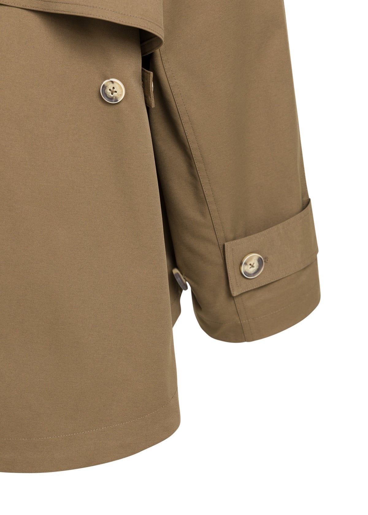 Yaya Jas Trench Teak Brown