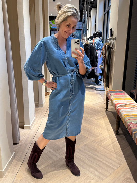 Rino & Pelle Lot Jurk Blauw - Peet kleding