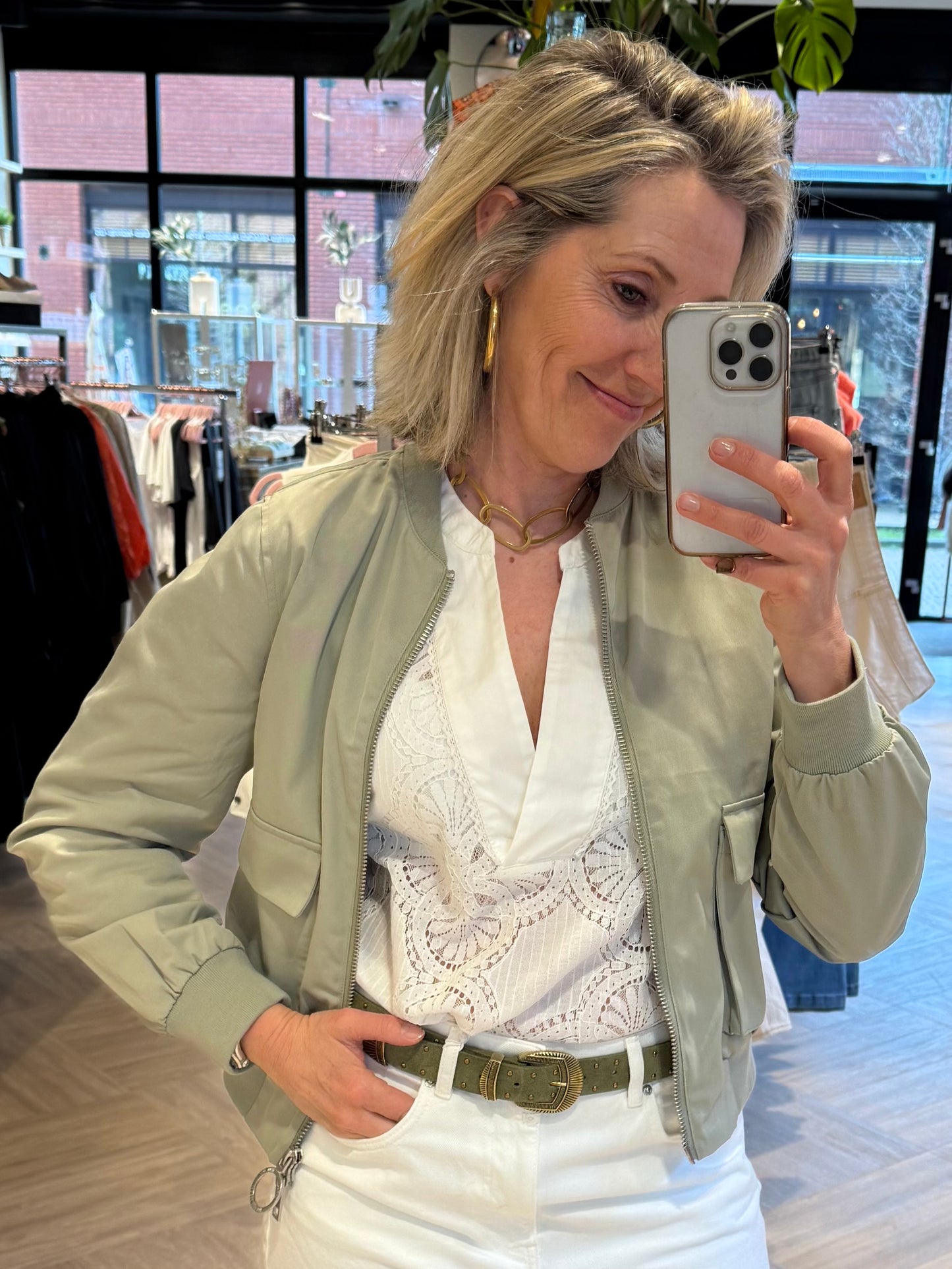 Zhrill Blouse Romy Wit - Peet kleding