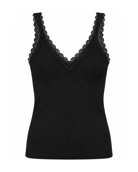 Topje Caprice Zwart - Peet kleding