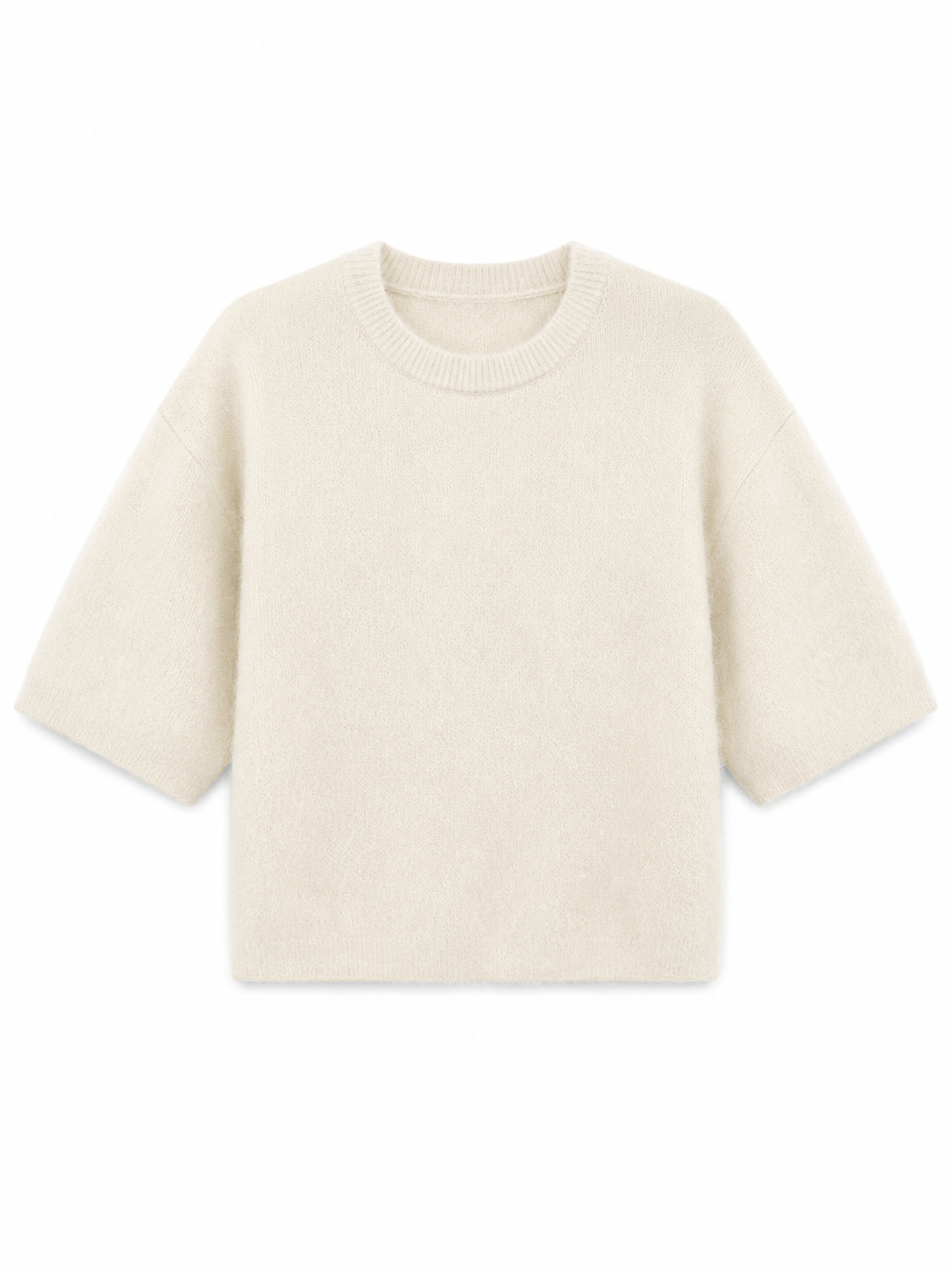 Alpaca Top Silvi Offwhite - Peet kleding