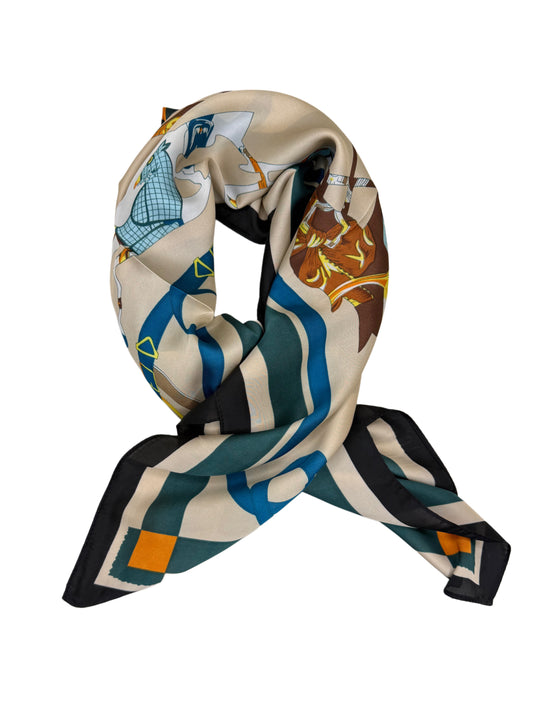 Sjaal Chain Horse - Peet kleding