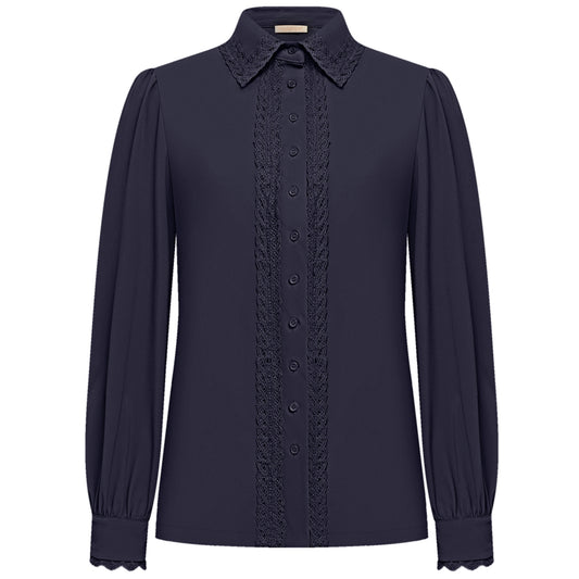 Triple Nine - Travel Blouse Coco Navy - 1103 - Peet kleding