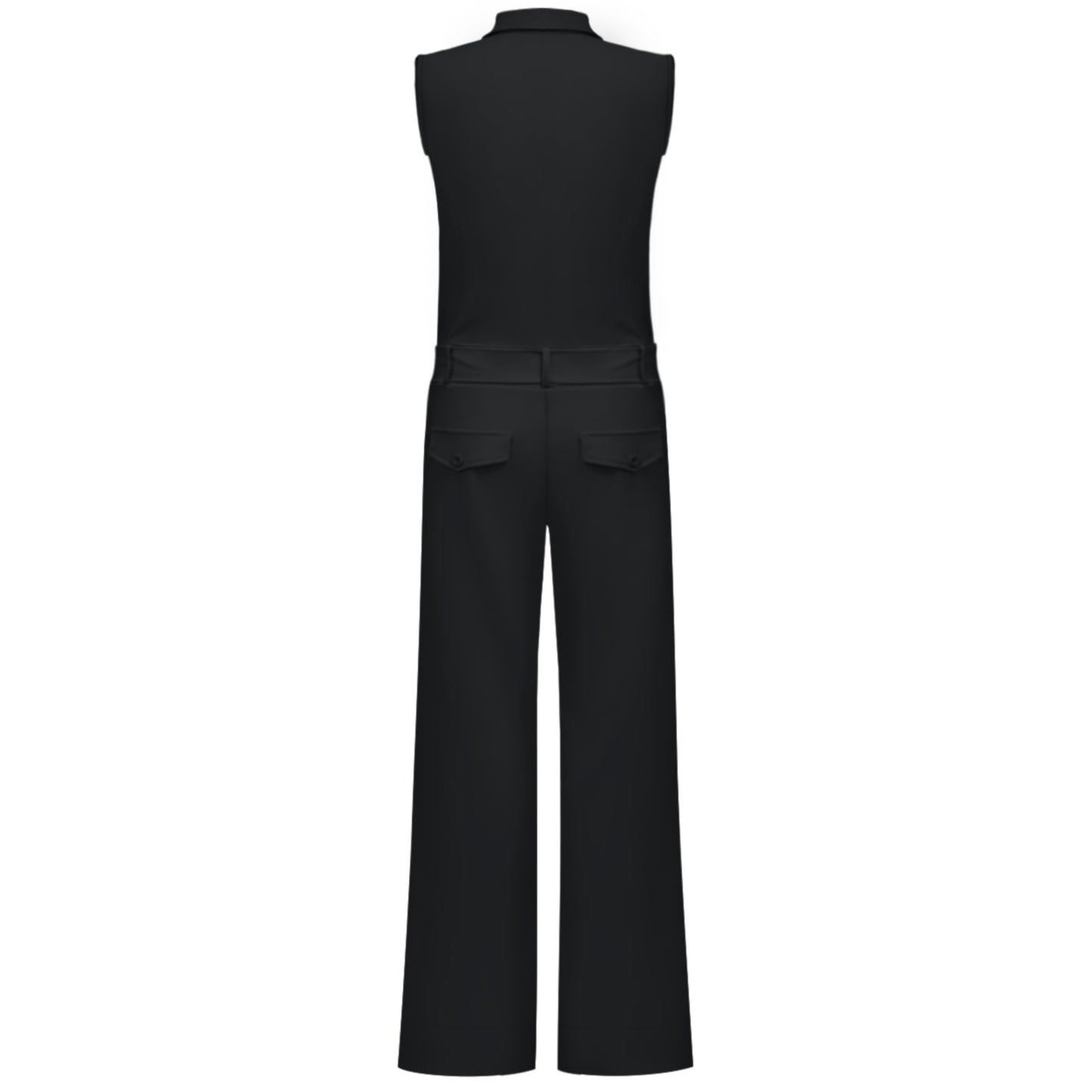 Triple Nine - Travel Jumpsuit Pebbles Zwart - 51901 - Peet kleding