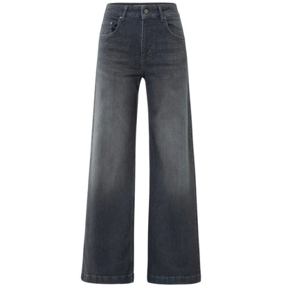 Yaya Wide Jeans Grijs - Peet kleding