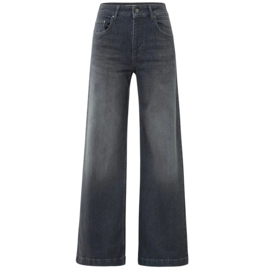 Yaya Wide Jeans Grijs