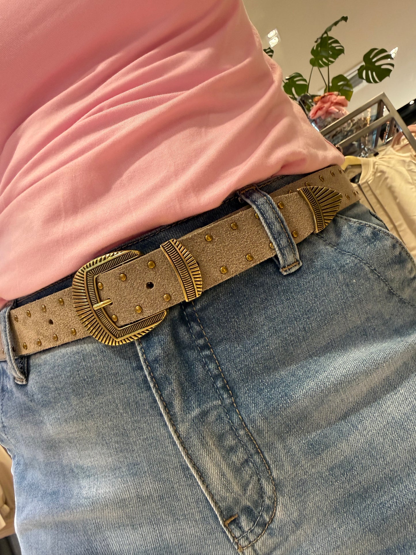 Riem Feniks Beige - Peet kleding
