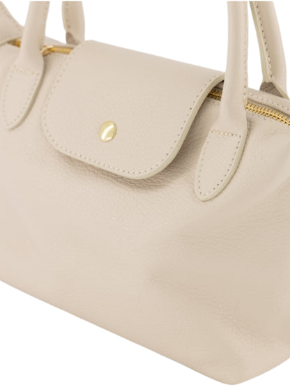 Tas Leder Chantal Ecru - Peet kleding