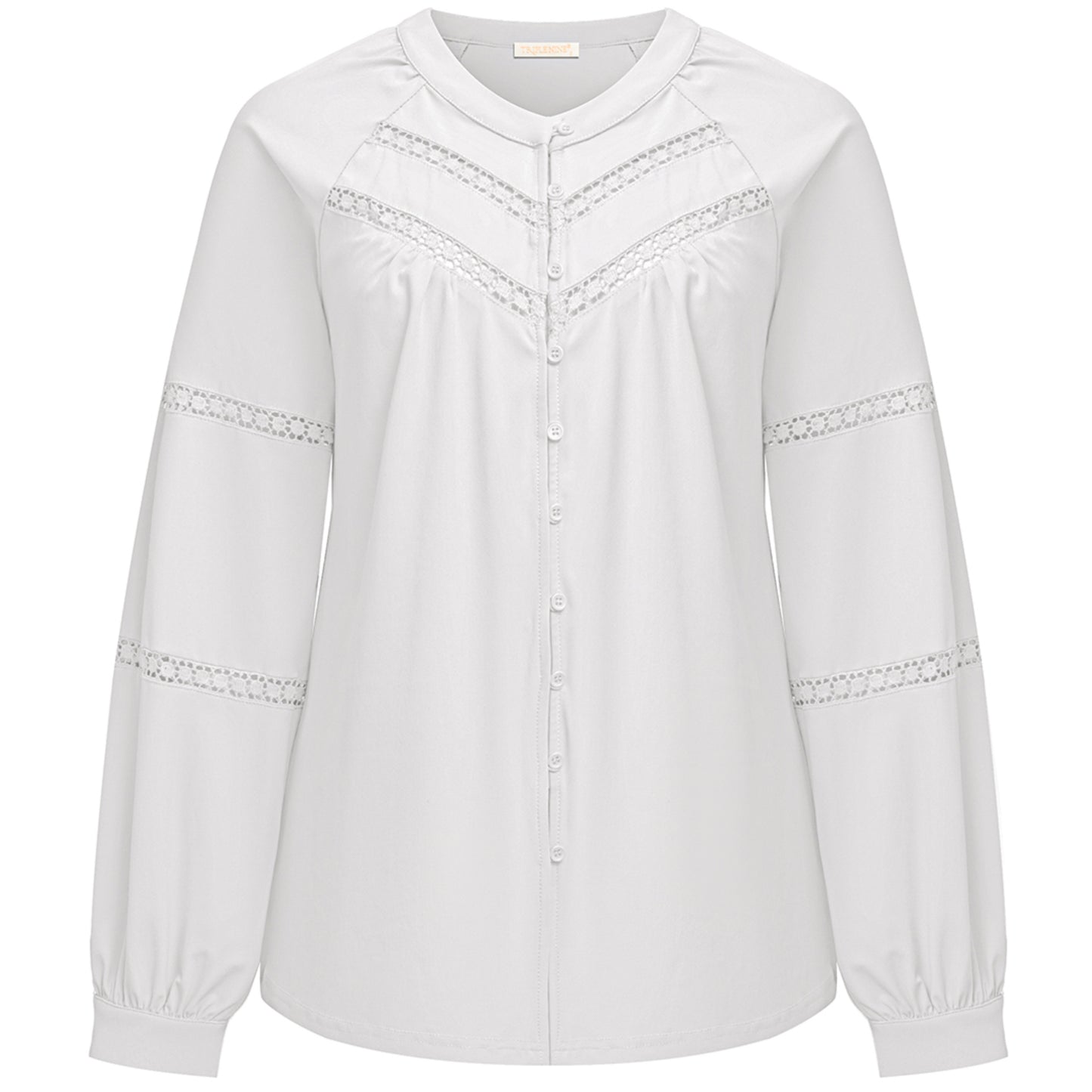 Triple Nine - Travel Blouse Grace Wit - 1105 - Peet kleding