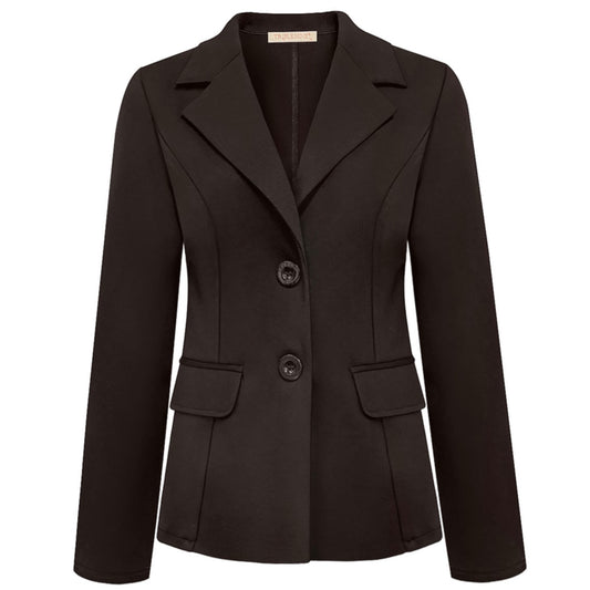Triple Nine - Punto Blazer Franny Donkerbruin - 3908 - Peet kleding