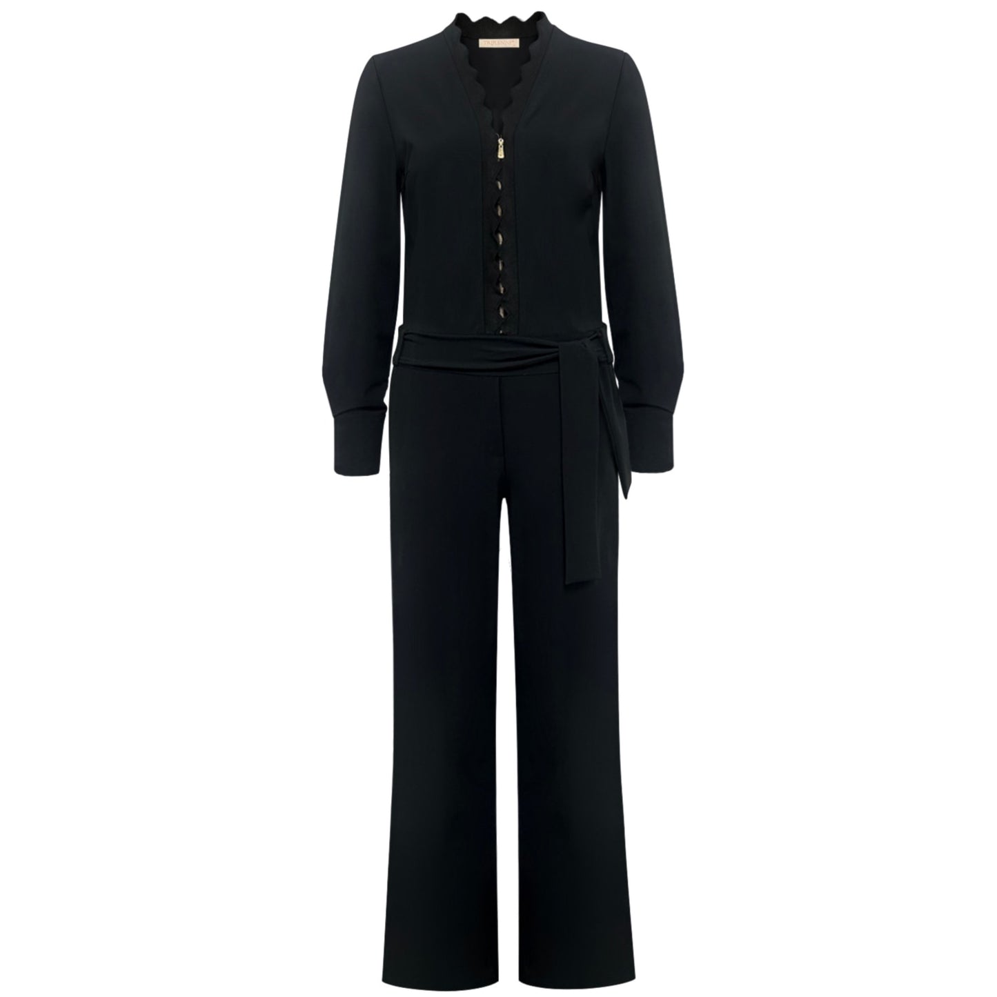 Triple Nine - Travel Jumpsuit Milana Zwart - 51907 - Peet kleding