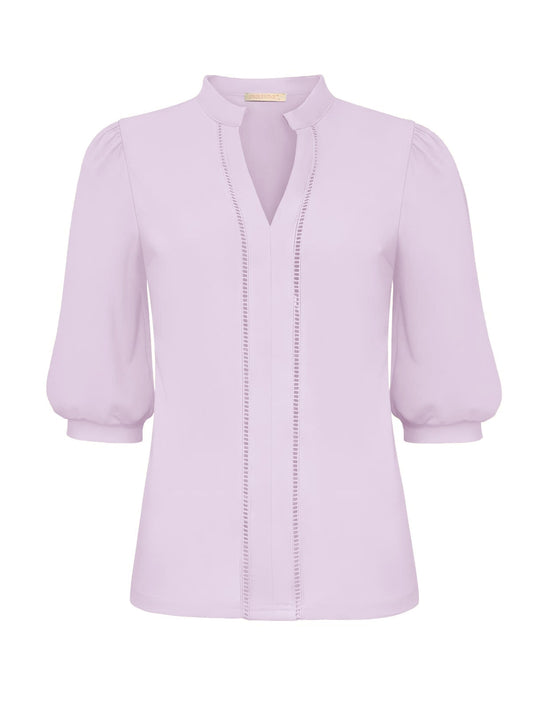 Triple Nine Travel Top Malou Lila - 8301 - Peet kleding