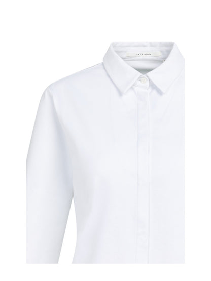 Yaya Blouse Basic Wit - Peet kleding
