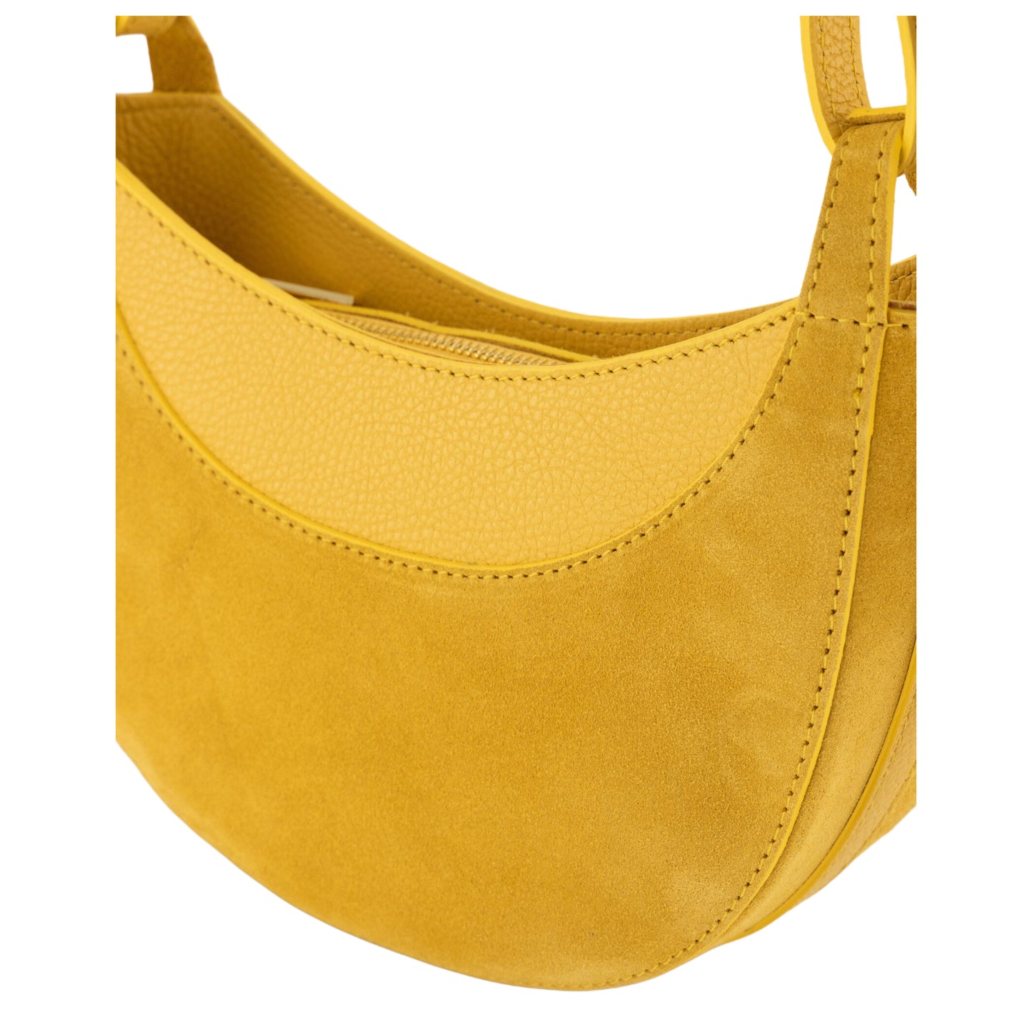 Tas Daisy Leder Geel - Peet kleding