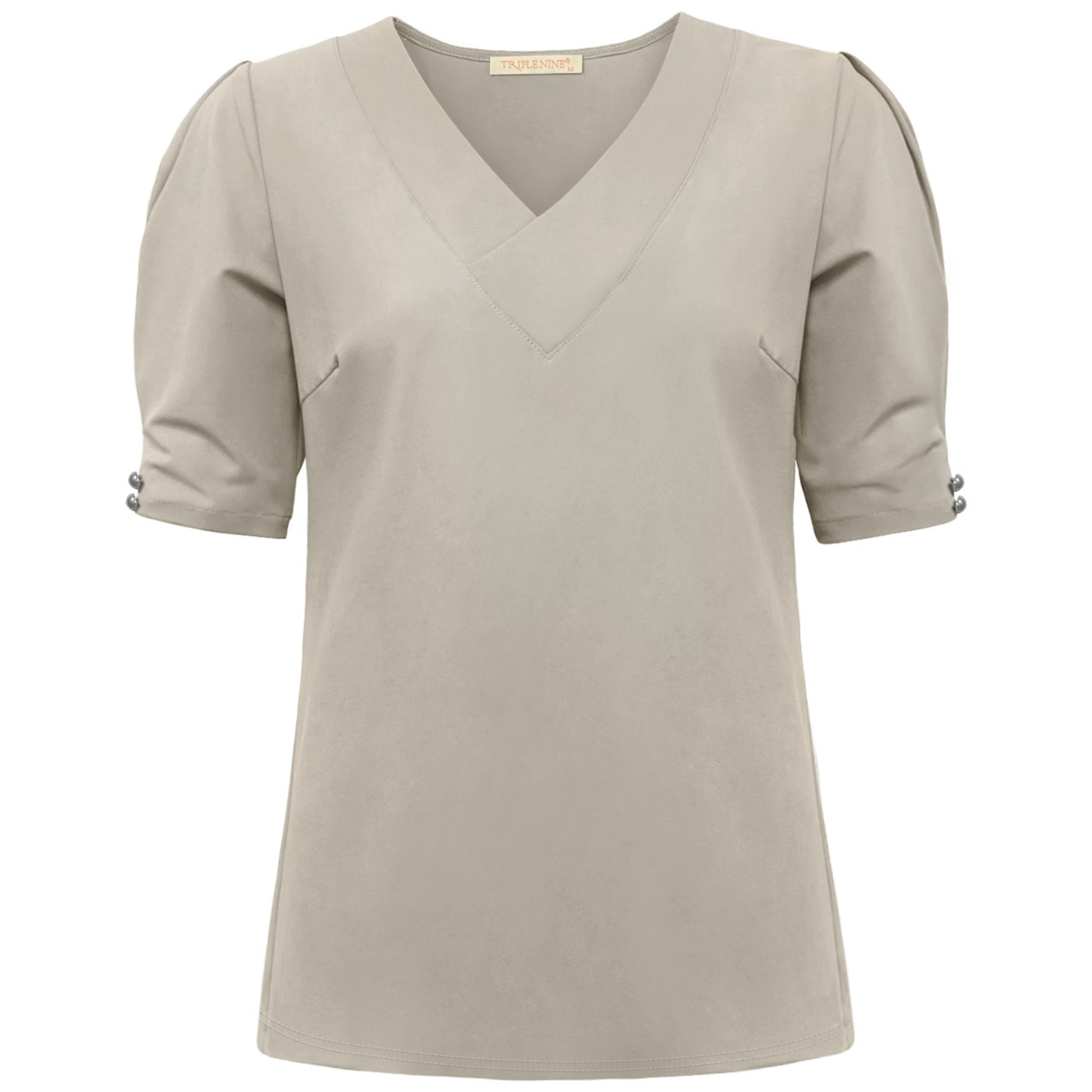 Triple Nine - Travel Top Pearl Beige - 6915 - Peet kleding