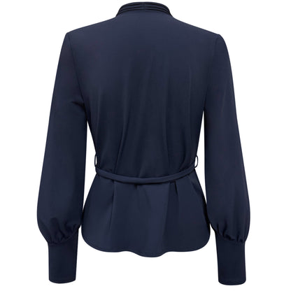 Triple Nine - Travel Blouse Megan Navy - 5926 - Peet kleding