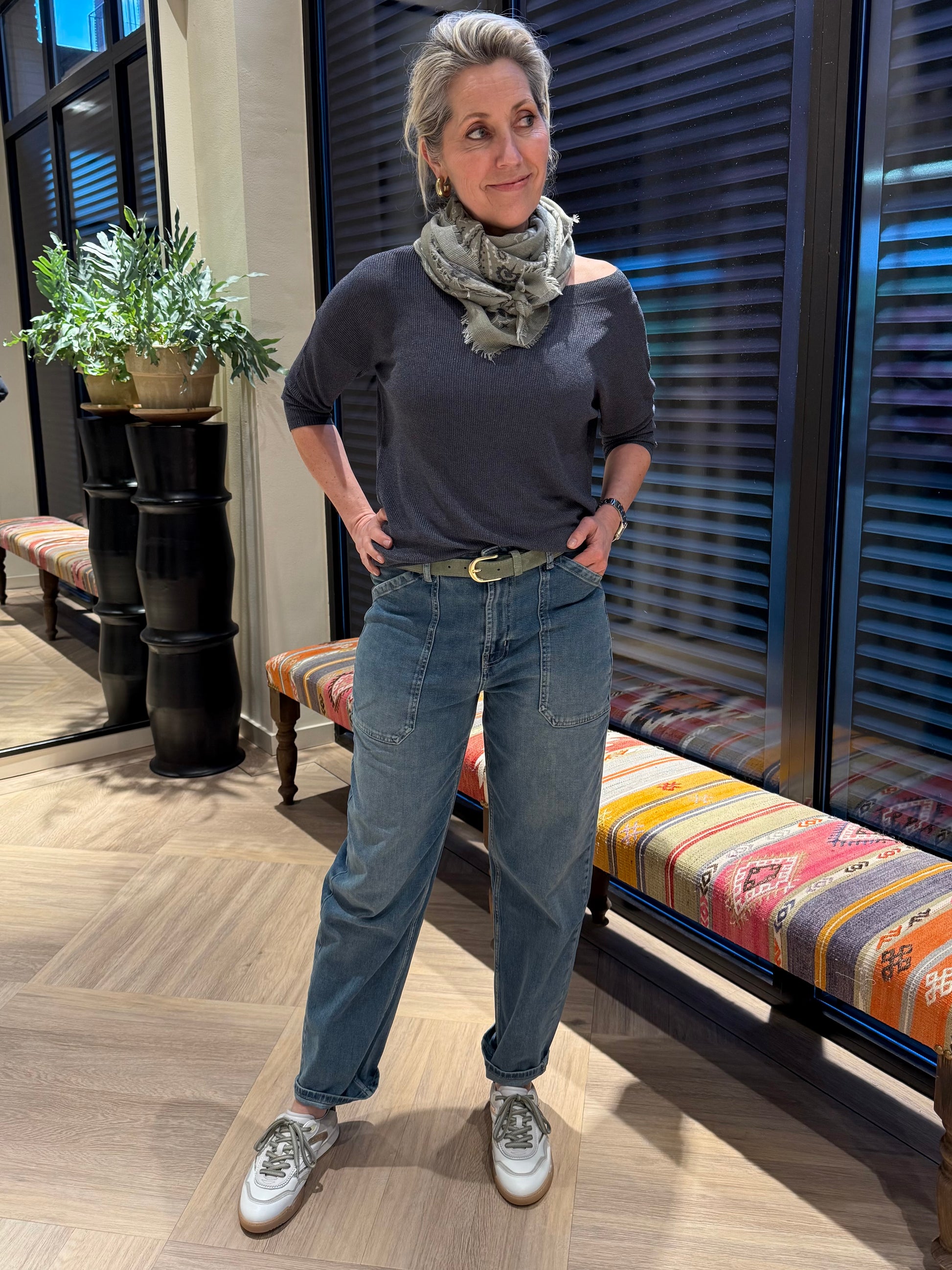 Zhrill Trui Nina Grijs - Peet kleding