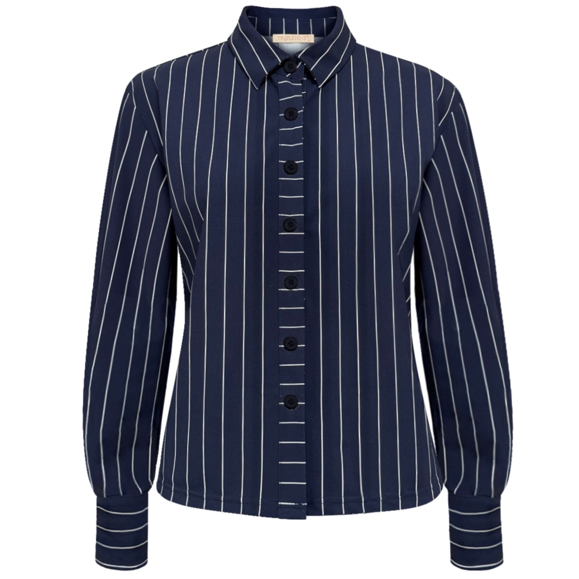Triple Nine - Travel Blouse Chalke Navy - 5921 - Peet kleding