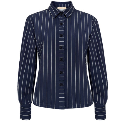 Triple Nine - Travel Blouse Chalke Navy - 5921 - Peet kleding