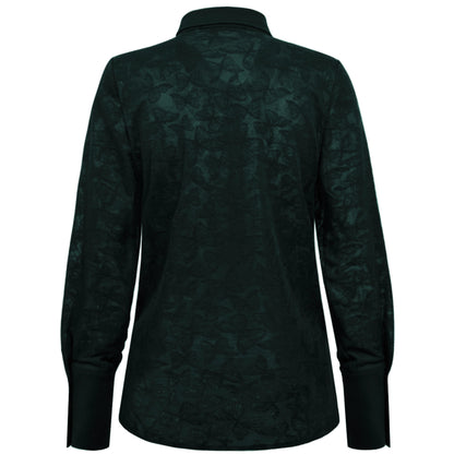 Triple Nine - Travel Blouse Butterfly Groen - 5920 - Peet kleding