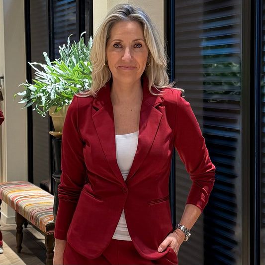 Ichi Blazer Kate Rood - Peet kleding