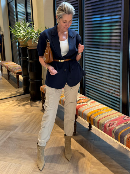 Zhrill Cargo Broek Beige - Peet kleding