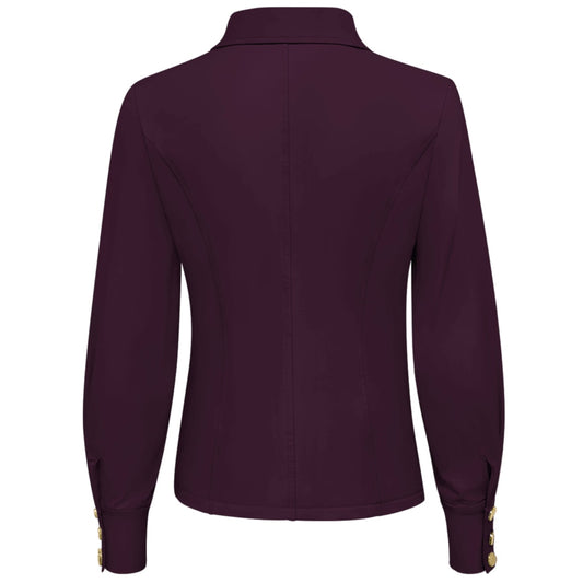 Triple Nine - Travel Blazer Amelie Aubergine - 3904 - Peet kleding