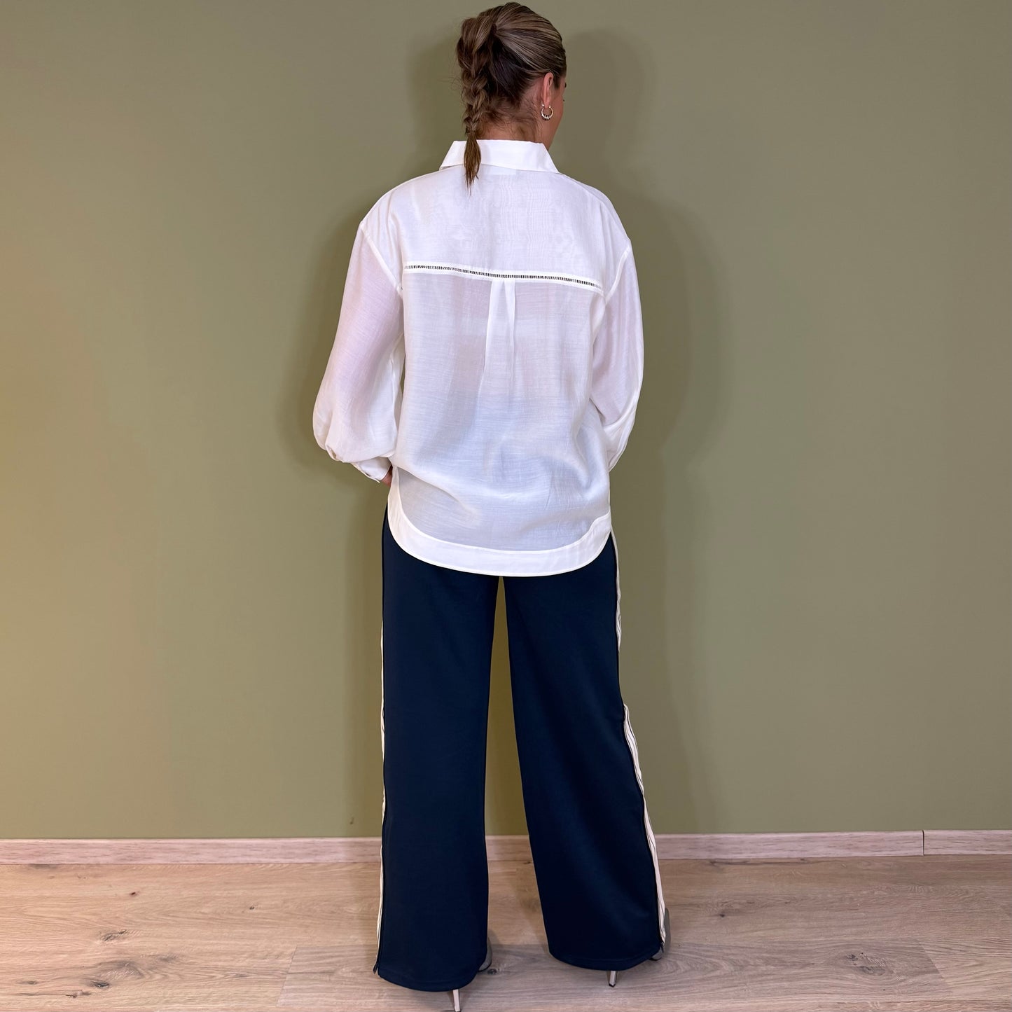 Copenhage Muse Blouse Mollie Offwhite - Peet kleding
