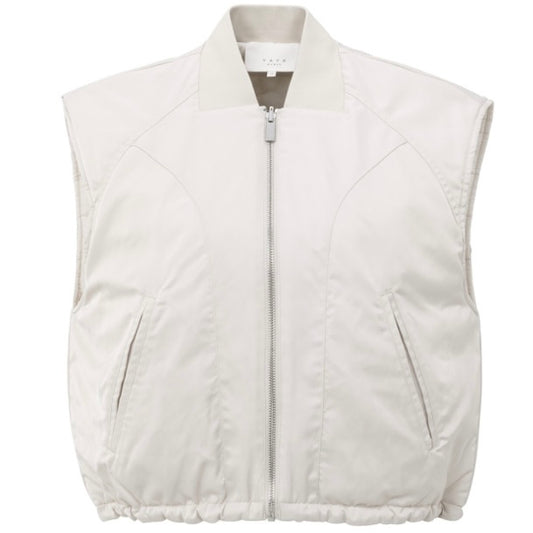 Yaya Bodywarmer Dubbelzijdig Beige - Peet kleding