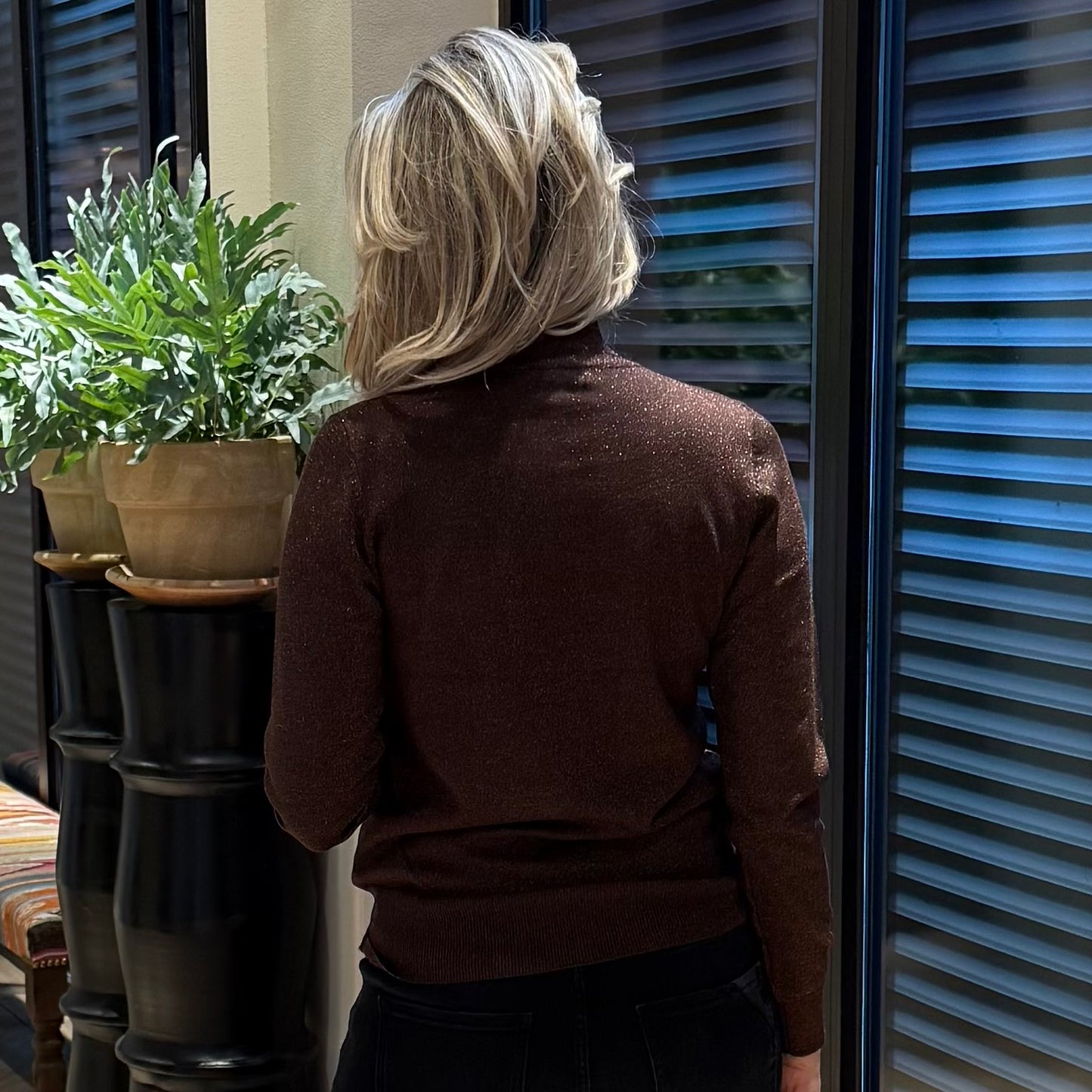 Red Button Turtle Sparkle Bruin - Peet kleding