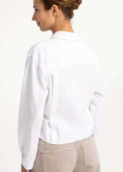 Yaya Blouse Poplin Wit
