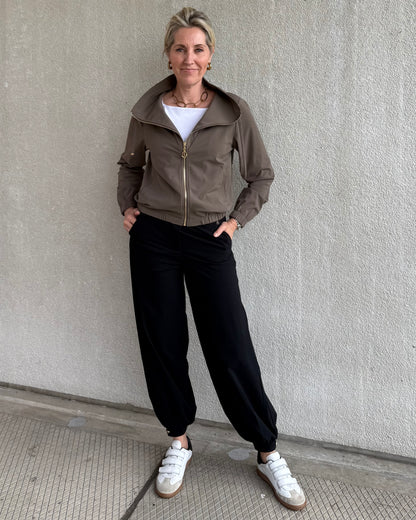 Triple Nine - Travel Jas Collinna Taupe - 92425 - Peet kleding
