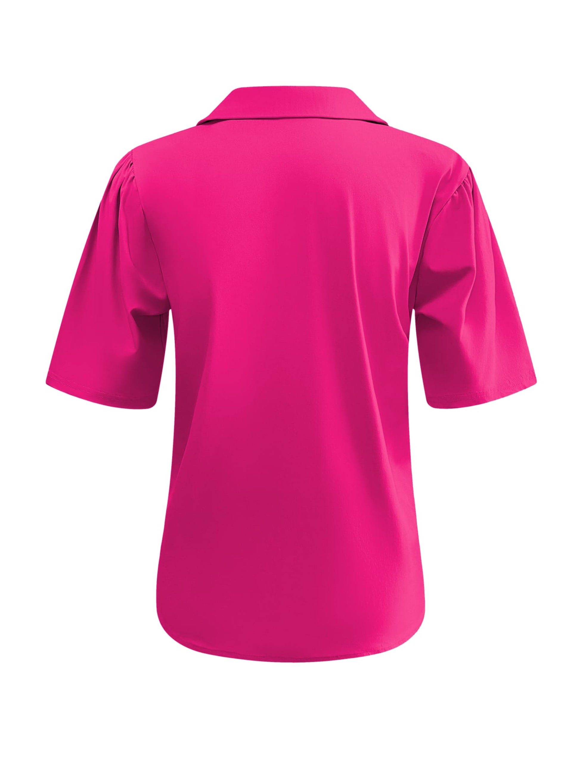 Triple Nine - Travel Blouse Camille Fuchsia - 5931 - Peet kleding