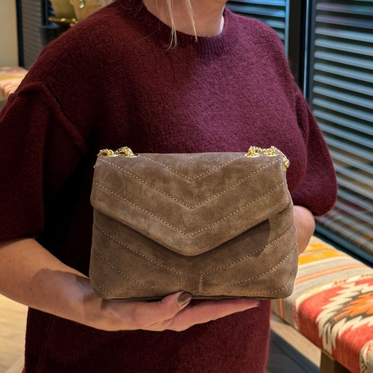 Tas Celine Suede Lichtbruin - Peet kleding