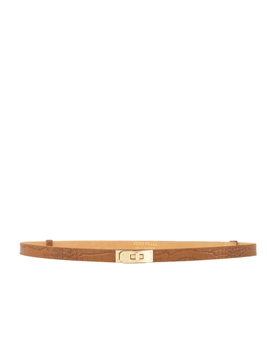 Riem Garcia Croco Cognac - Peet kleding