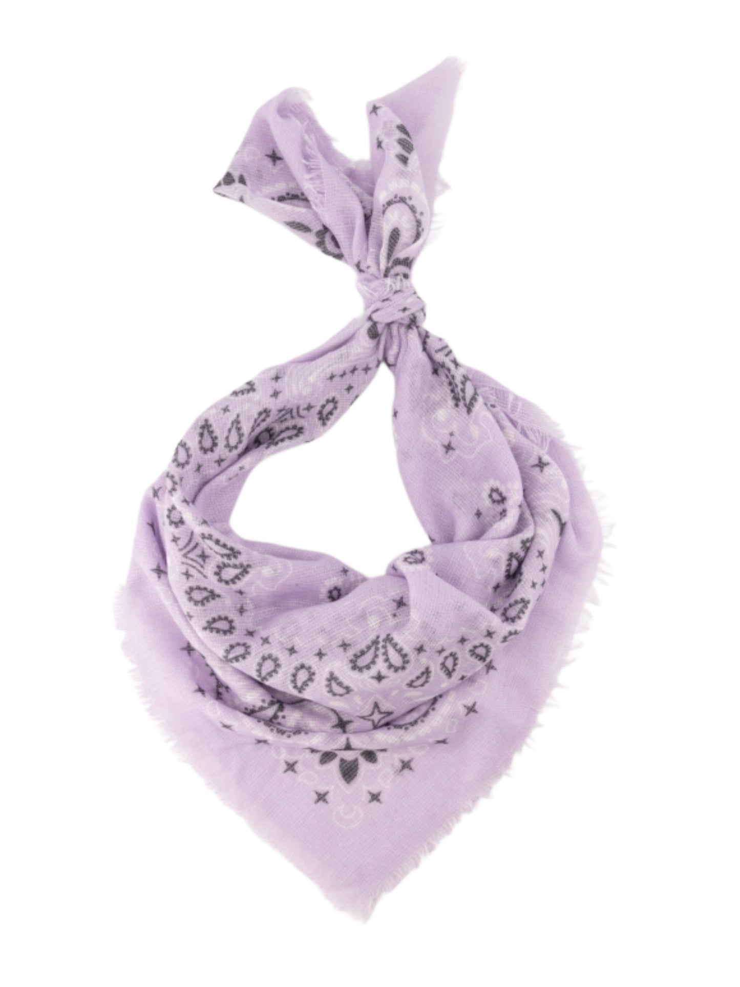 Sjaal Fee Paisley Lila - Peet kleding