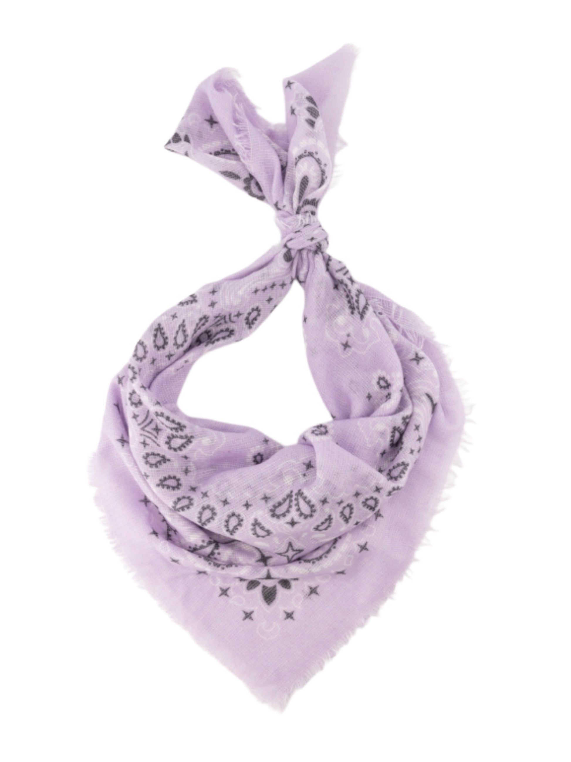 Sjaal Fee Paisley Lila - Peet kleding